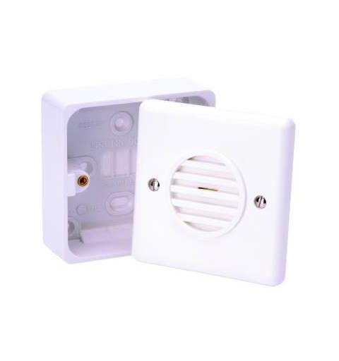 Buzzer BedHead BS-R1K  24vDC [white] 90dB(A) IP54 10T 10-30vDC (w/R1K) (w/BB)